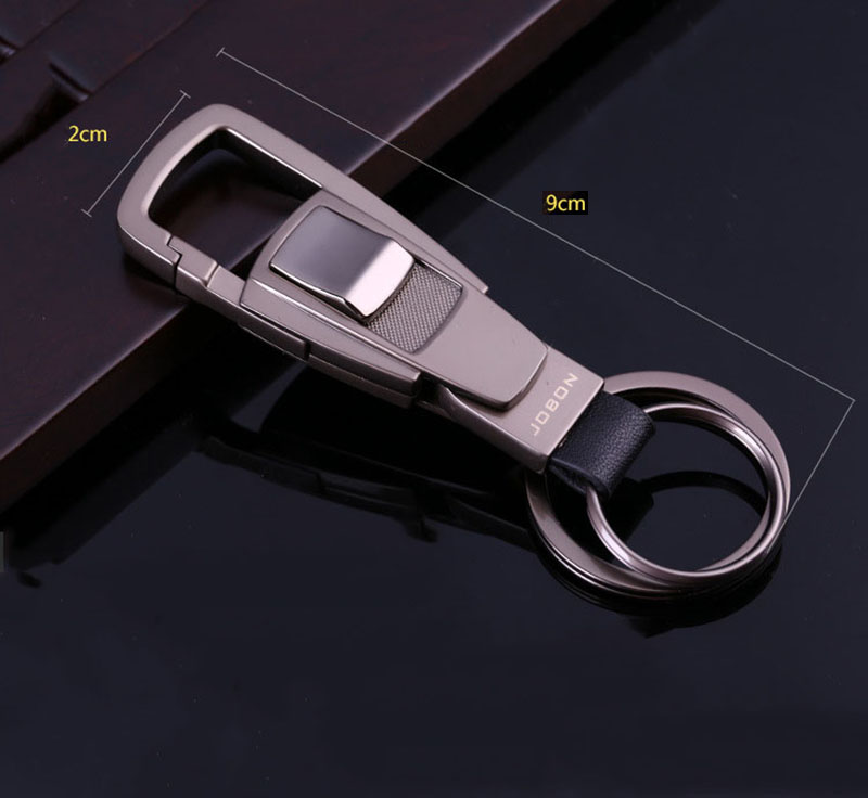 Móc chìa khóa kim loại gài thắt lưng MK114