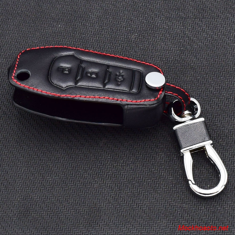 Bao da chìa khóa xe hơi,ô tô cho Ford Mondeo Focus 2 3 Fiesta Transit Ecosport Kuga S-MAX Folding Key