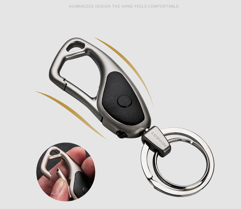 Móc chìa khóa ô tô sang trọng có đèn led phong cách thời trang sang trọng và đẳng cấp MK185