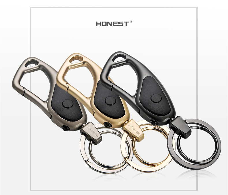 Móc chìa khóa ô tô sang trọng có đèn led phong cách thời trang sang trọng và đẳng cấp MK185